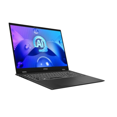 MSI Prestige 16 AI Studio Evo B1VG-008DE - 16" UHD OLED Display, Intel Core Ultra 9 185H, 32GB RAM, 1TB SSD, NVIDIA - Hochwertiges Material, Flexibles Design, Langlebig