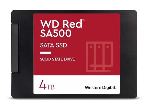 WD Red 4 TB NAS SSD 2.5 Inch SATA, Festkörper-Laufwerk