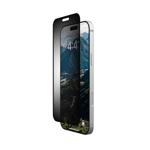 URBAN ARMOR GEAR Privacy Eco Displayschutzfolie für Apple iPhone 16 Pro Max (Recyceltes RPET, 2-Wege Sichtschutz, Inkl. Aufbewahrungshülle)