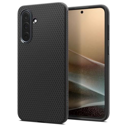 Spigen Liquid Air für Samsung Galaxy A36 5G Hülle [Anti Rutsch] Case Handyhülle mit Militärschutz und Kameraschutz - Matte Black