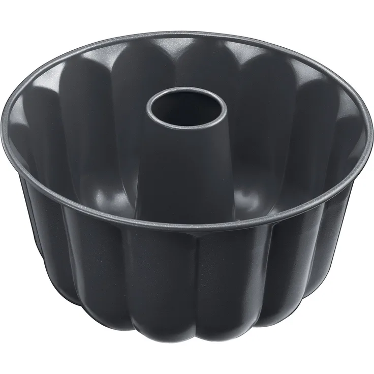 Kaiser La Forme Plus Bund-- Gugelhupfform, 24 cm, leboden, antihaftbeschichtet, schnittfest, extra hoher Rand