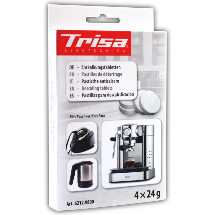 Trisa Electronics 6212.9800 Entkalkungstablette 4er Packung