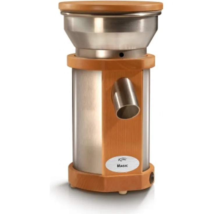 KoMo MAGIC Getreidemühle Buche mit Edelstahl-Elementen