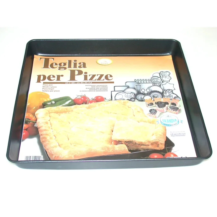 VESPA 250 Backblech Pizza Antihaftbeschichtung, 35 x 34 x 4.2 cm