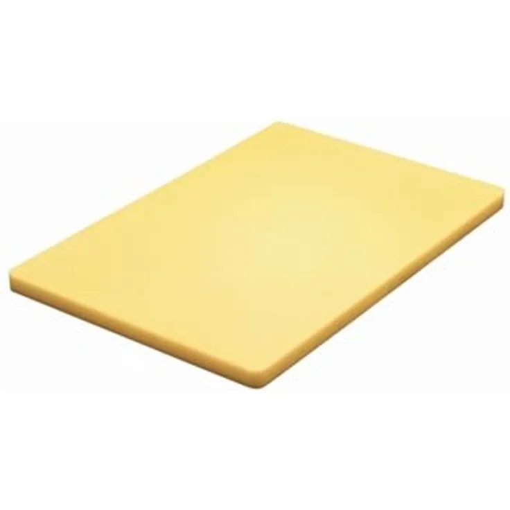 Hygiplas dm002 Dick Schneidebrett geringe Dichte gelb