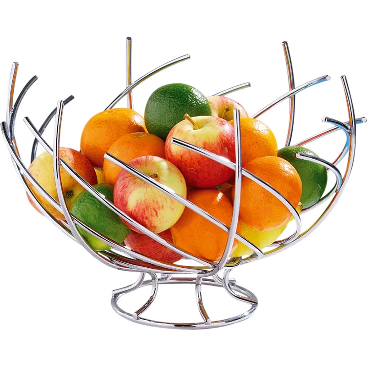 Chrome Nest Form Obstkorb