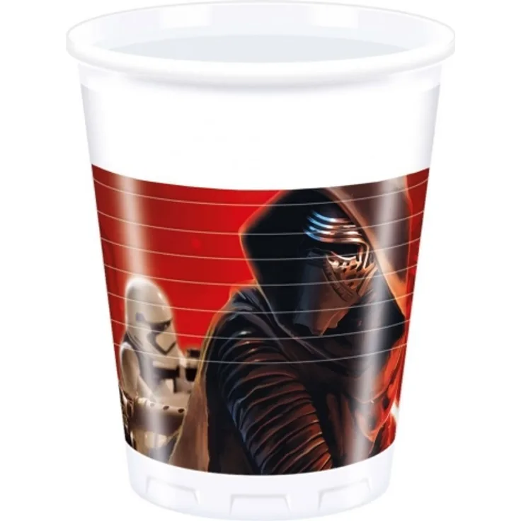 Star Wars Plastikbecher 8 Stück 200 ml