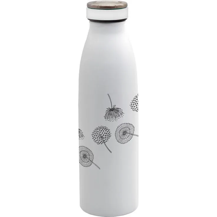 GEDA LABELS Isolierflasche Pusteblume Edelstahl 500ml