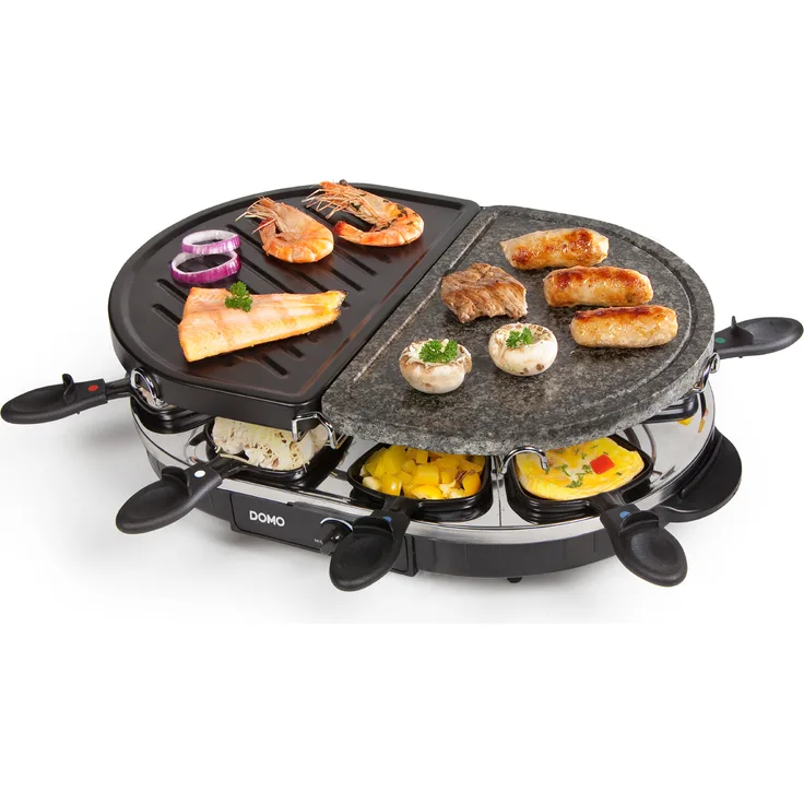 Domo DO9059G Raclette-Grill, 1200 Watt