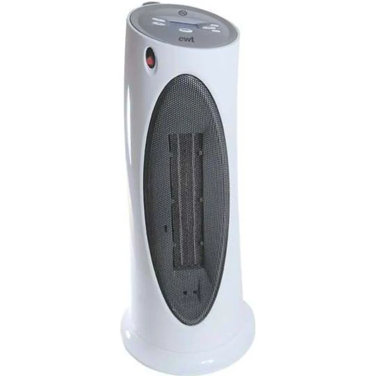 EWT Ceramic C220LCD Keramikheizer - 2000 Watt-Thermostat-beleuchtetes LC-Display-Grob-Luftfilter, Heizlüfter – Bild 1