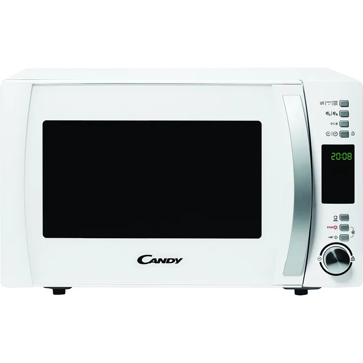 Candy cmxg22dw  Mikrowelle mit Grill und Cook in App, Standgerät, 22 Liter Garraum, 40 automatische Programme, 1250 Watt, Weiß