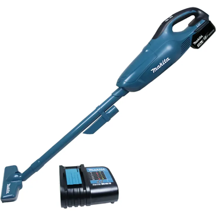 Makita DCL 182 Akku-Staubsauger mit Akku 5 Ah und Ladegerät