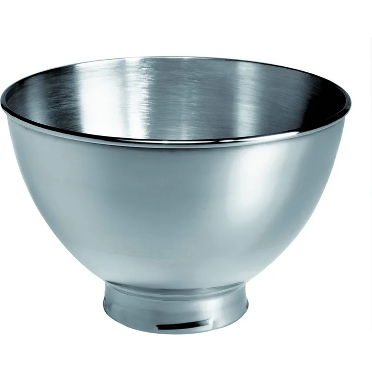 Bartscher Schüssel, 3 L zur KitchenAid Edelstahl, Silber