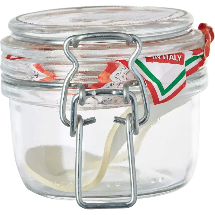 Bormioli Rocco Drahtbügelglas Fido 125 ml rund Einmachglas Dessertglas Vorspeisenglas Einkochglas
