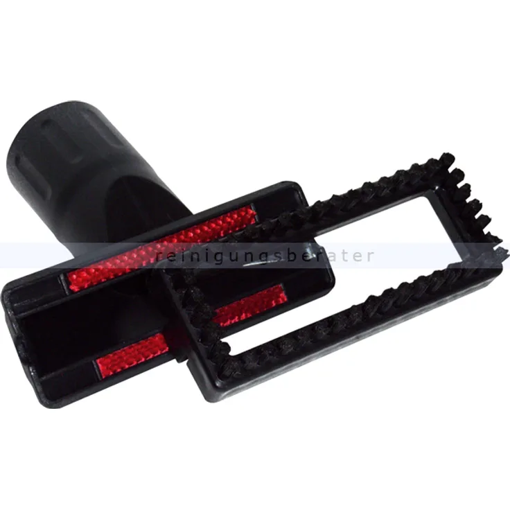 Sprintus 106028 Polsterdüse mit ansteckbarer Bürste Arbeitsbreite 9 cm, Anschlußdurchmesser 32 mm