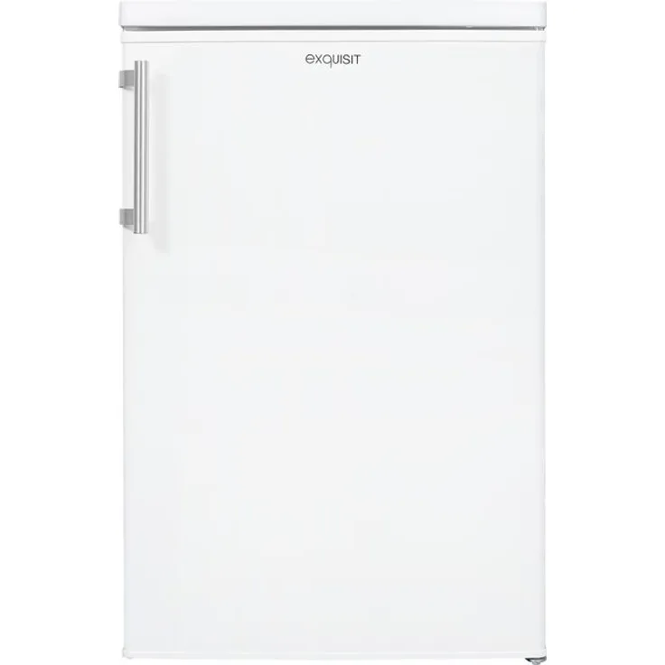 Exquisit KS16-V-040E Kühlschrank, freistehend, weiß, Breite 55 cm, Energieklasse E