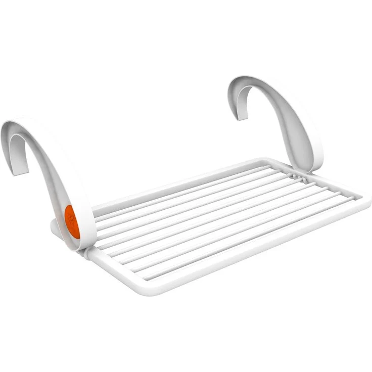 Gimi Virgola Wäschetrockner für den Balkon aus 100% Harz, 6.00 x 94.00 x 49.50 cm