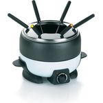 Kela 66665 Elektro-Fondue, Öl-, Käse-, Fleisch- oder Schokoladenfondue, Für 6 Personen, 1,9 l, 800 W, Simplon