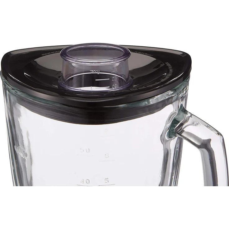 Braun TributeCollection JB 3060 Standmixer, 800 W, 24.500 U-min, 1,75 l ThermoResist Glas Mixbehälter, schwarz – Bild 3