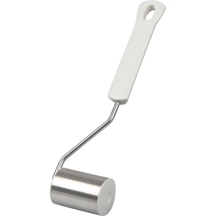 Dr. Oetker Kuchenblechroller, Eckenroller mit Funktionsteil aus Edelstahl, hochwertige Backform-Teigrolle mit Antihafteigenschaften (Backhelfer: ca. 22 cm) Menge: 1 Stück