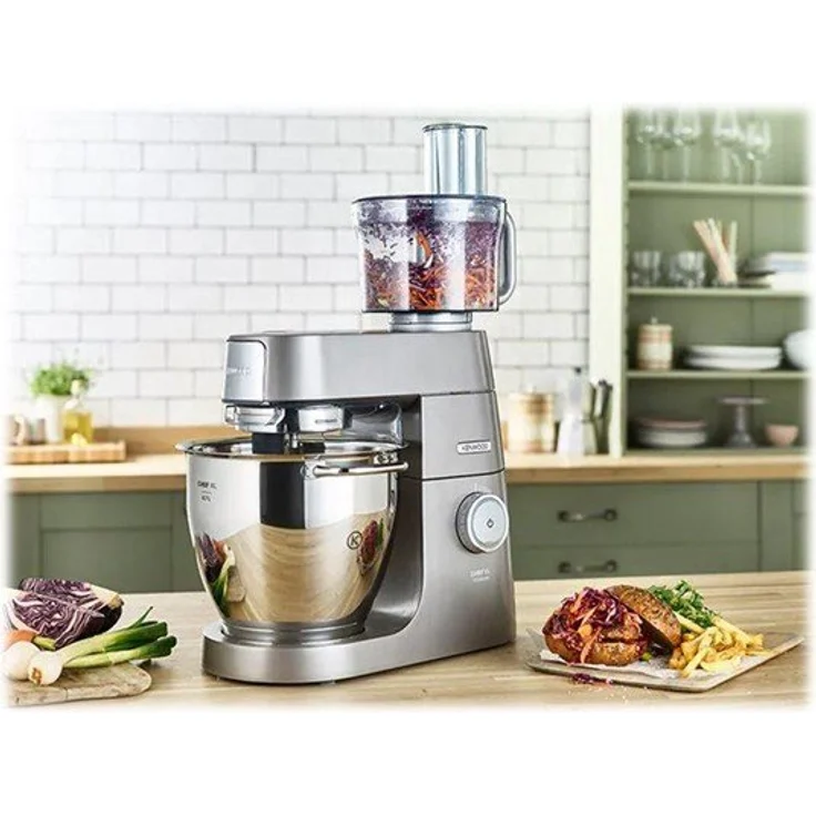Kenwood KAH647PL Multi-Zerkleinerer (grob und fein, schneiden, raspeln, reiben, Küchenmaschinen-Zubehör, Geeignet für alle Chef Küchenmaschinen) – Bild 2