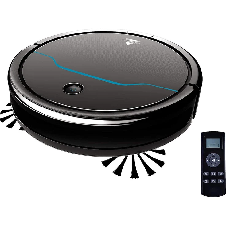 Bissell EV675 Staubsauger-Roboter für Hartböden und Teppiche, bis zu 100 Minuten Laufzeit, ideal für Tierhaare, mit automatischer Rückkehr zur Ladestation, mit Fernbedienung