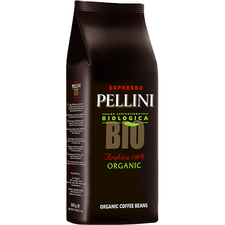 Pellini Bio Arabica 100%, 500g ganze Bohne