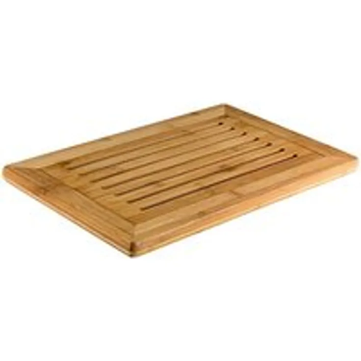 Kesper Brot Schneidebrett, Bambusbrett, Küchenbrett, Schneidbrett, aus FSC-Bambus, Maße: 42 x 28 x 2 mm