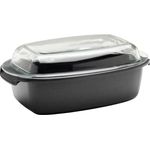 Berndes Specials Unibräter, mit Glasdeckel, Bräter, Schmortopf, Induktion, Aluguss, 5.2 L, 095977