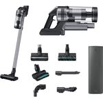 Samsung Jet 75 complete+ Handstaubsauger VS20T7536P5-EG, 60 min Akkubetrieb, Akkuwechsel-Option, silber