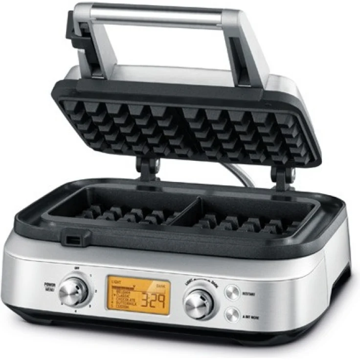 SAGE SWM620 the Smart Waffle Pro Waffeleisen mit LED-Anzeige, Belgische Waffeln  – Bild 7