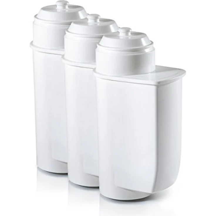 Siemens TZ70033 Brita Intenza Wasserfilter, reduziert Kalkgehalt im Wasser, für EQ.Serie und Einbauvollautomaten, 3 Stück, weiß, kompatibel mit Siemens EQ.8, EQ.7, EQ.6, EQ.5 und Einbauvollautomaten – Bild 1