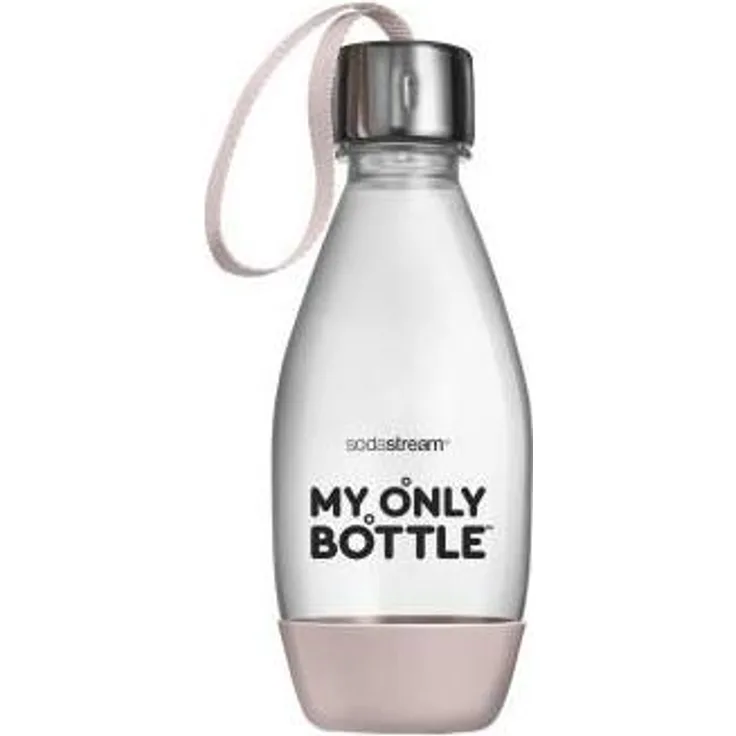 SodaStream My Only Glas-Flasche für tägliche Nutzung, 500 ml, pink