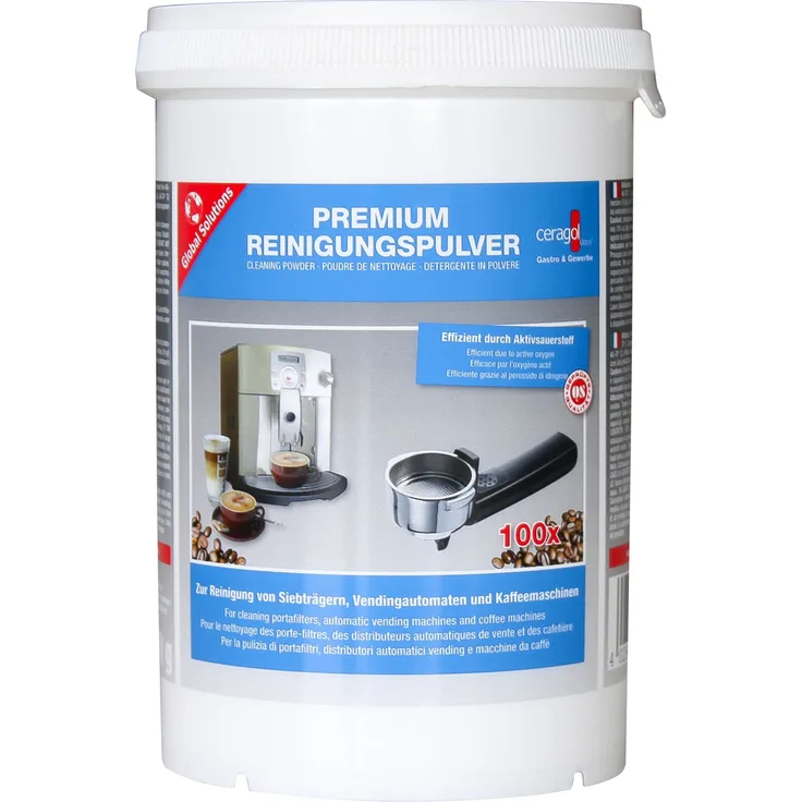 ceragol ultra Reinigungspulver für Kaffeemaschinen und Espressomaschinen, 1000g