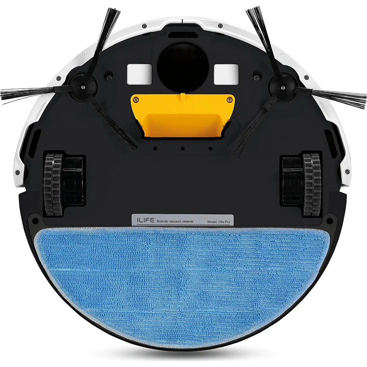 Zaco Beetles V5s Pro Saugroboter mit Wischfunktion, 120 min Akkubetrieb, Fernbedienung, Infrarot-Sensoren, gold – Bild 2