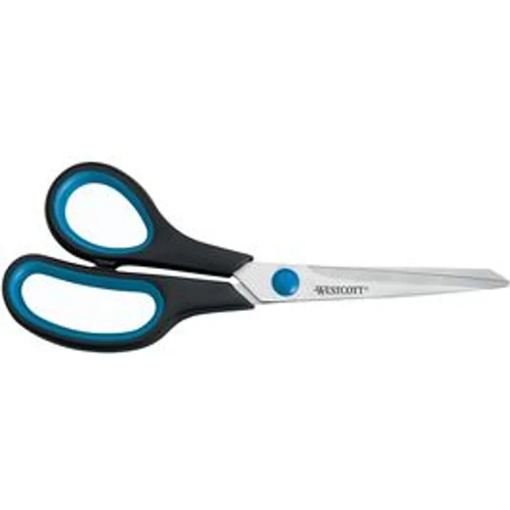 WESTCOTT Westcott Schere Easy Grip E-30282 00 20cm Linkshänder blau