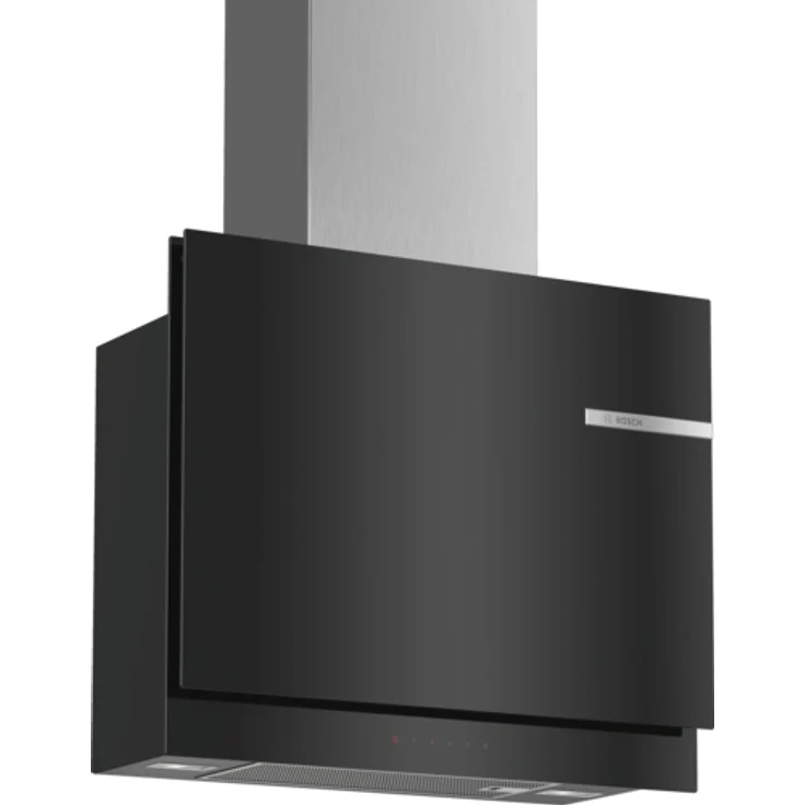 Bosch Serie 6 DWF67KM60, Motorhaube, Esse, Breite: 60 cm, Tiefe: 26.3 cm, Absaugung und Rückführung (mit zusätzlichem Rückführungsset), Schwarz – Bild 1