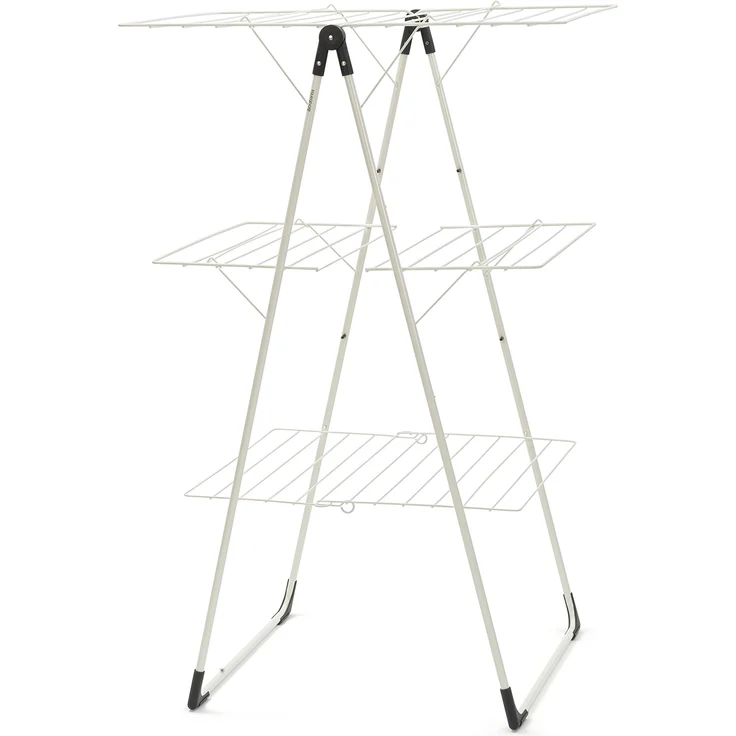 Brabantia 477843 Turm-Trockengestell Ivory Tower elfenbeinfarben, 23m – Bild 1