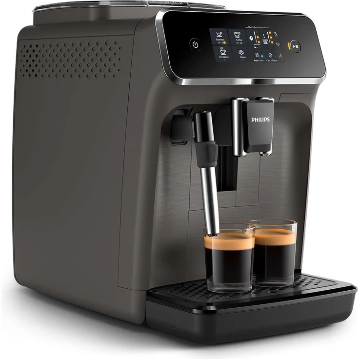 Philips 2200 Serie EP2224-10 Kaffeevollautomat mit integriertem Mahlwerk, Touch-Display, 12-stufiger Mahlgrad, abnehmbarer Wassertank – Bild 3