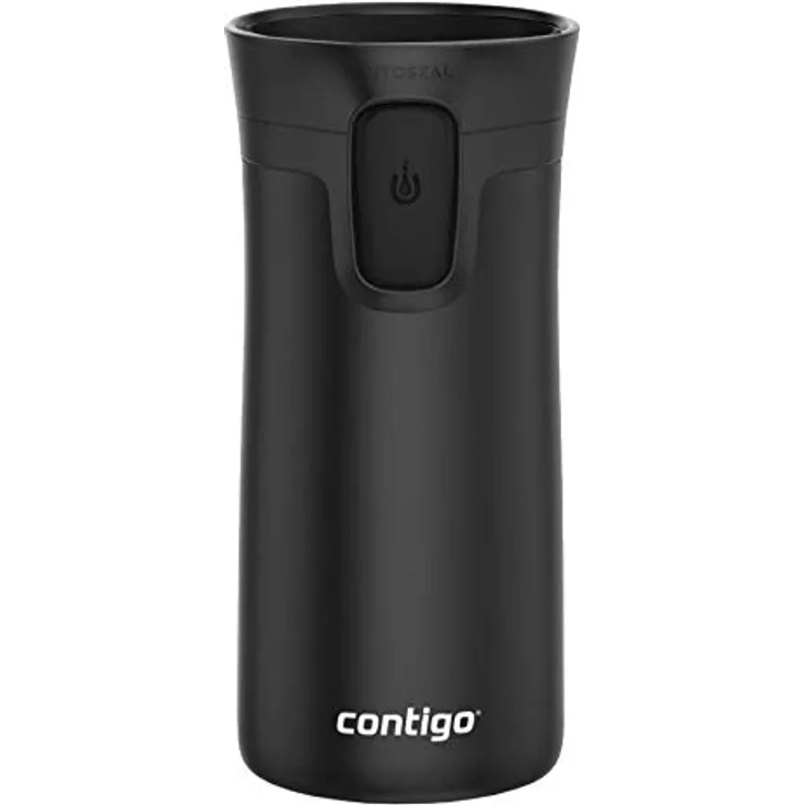 Contigo Thermobecher Pinnacle Snapseal, Edelstahl Isolierbecher, Kaffebecher to go, auslaufsicher, spülmaschinenfester Deckel BPA-frei, 300 ml