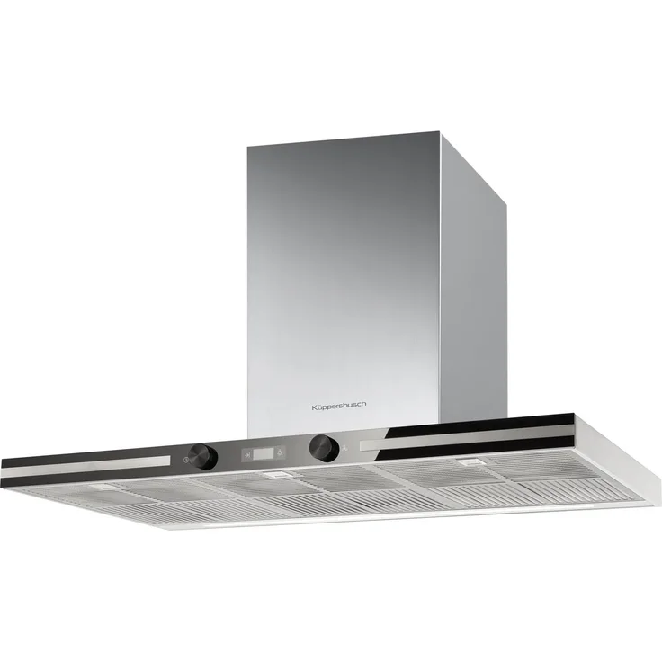 Küppersbusch DW 9350.0 (Serie E) Dunstabzugshaube, A, Abluft und Umluft, Wandmontage, 5 Gebläsestufen