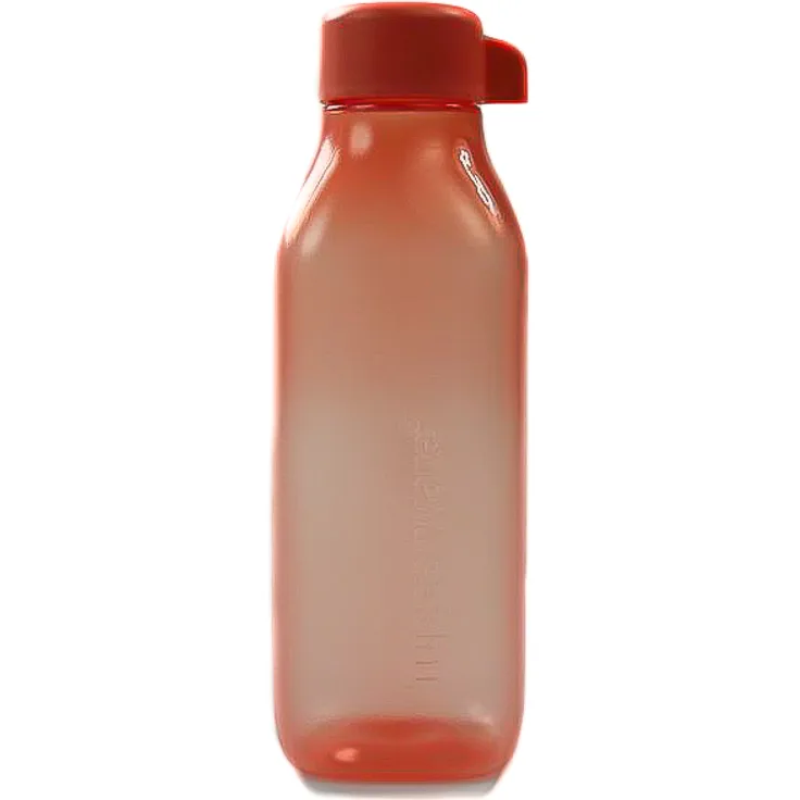 Tupperware To Go 500 ml lachs Easy quadtratisch Flasche Quader