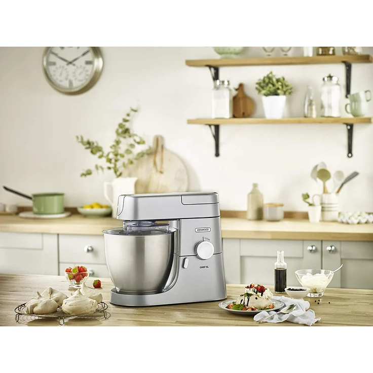 Kenwood kvl4100s Chef Küchenmaschine mit Planetenrührwerk, 1200 W, 6.7 L, silber, Serie: Chef XL – Bild 4