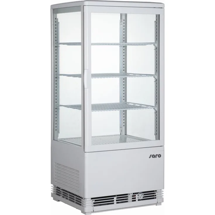 SARO Kühlvitrine Modell SC 80 weiß