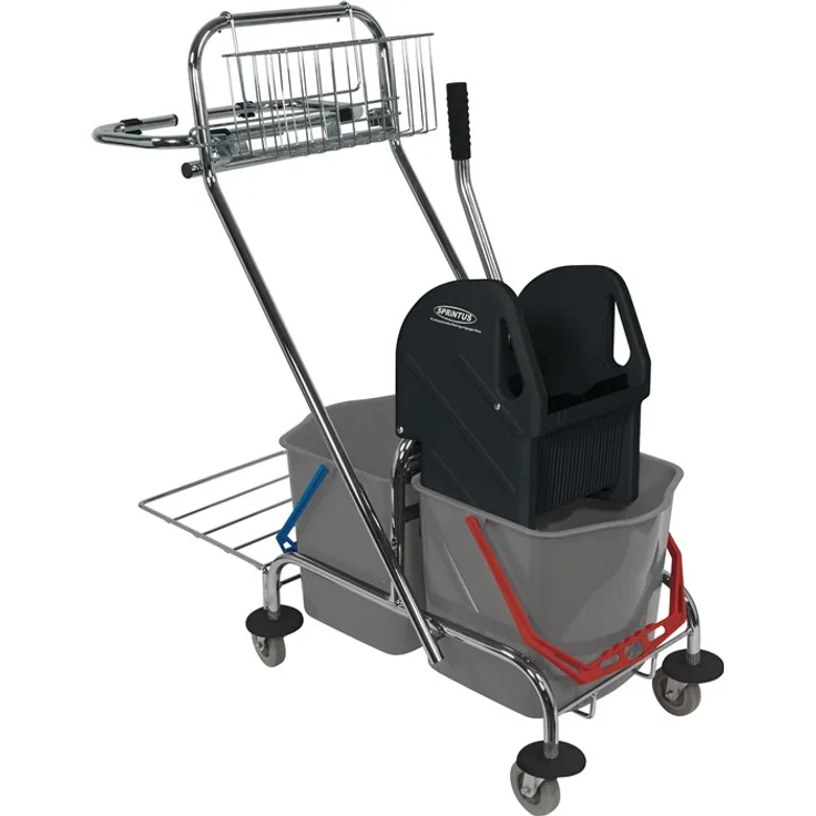 SPRiNTUS Doppelfahreimer Chrom PRO 2 x 17 Liter 301081