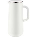 WMF Isolierkanne Thermoskanne Impulse, 1,0 l, für Kaffee oder Tee Drehverschluss hält Getränke 24h kalt und warm, weiß