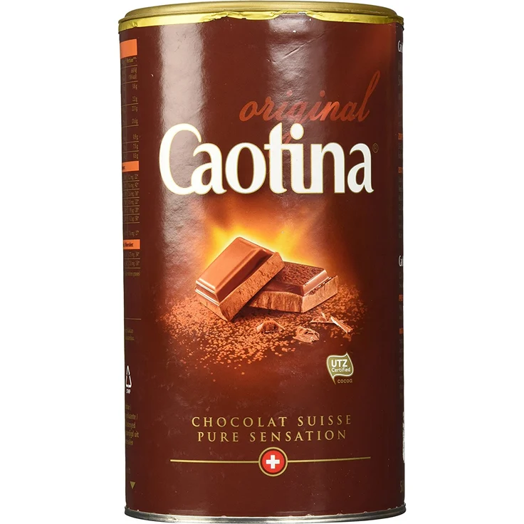 Caotina Original Kakao Vollmilch Dose schweizer Schokolade 500g