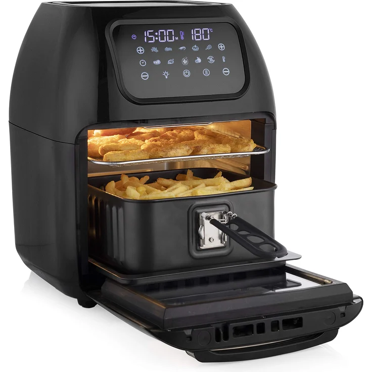 Tristar Multi Heißluftfritteuse FR-6964, 1800W, 10 L, 10 vorprogrammierte Einstellungen, 80-200°C – Bild 1