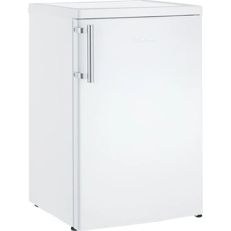 Severin VKS 8808 Kühlschrank, freistehend, weiß, NoFrost, LED, Breite 55 cm