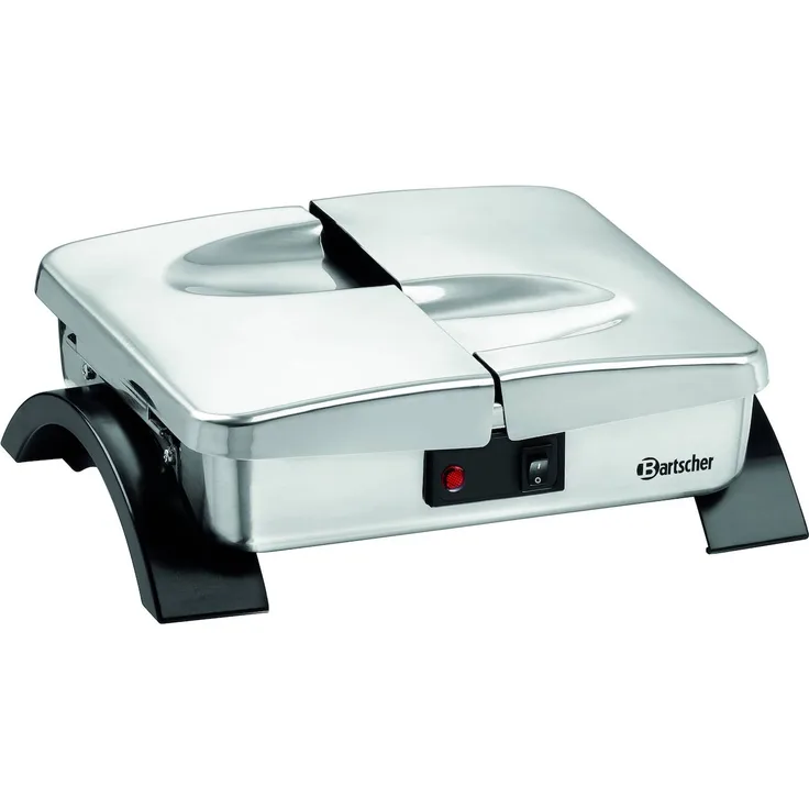 Bartscher T12 Tellerwärmer, für 12 Teller, Edelstahl, Kunststoff